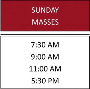 st timothy the villages mass schedule